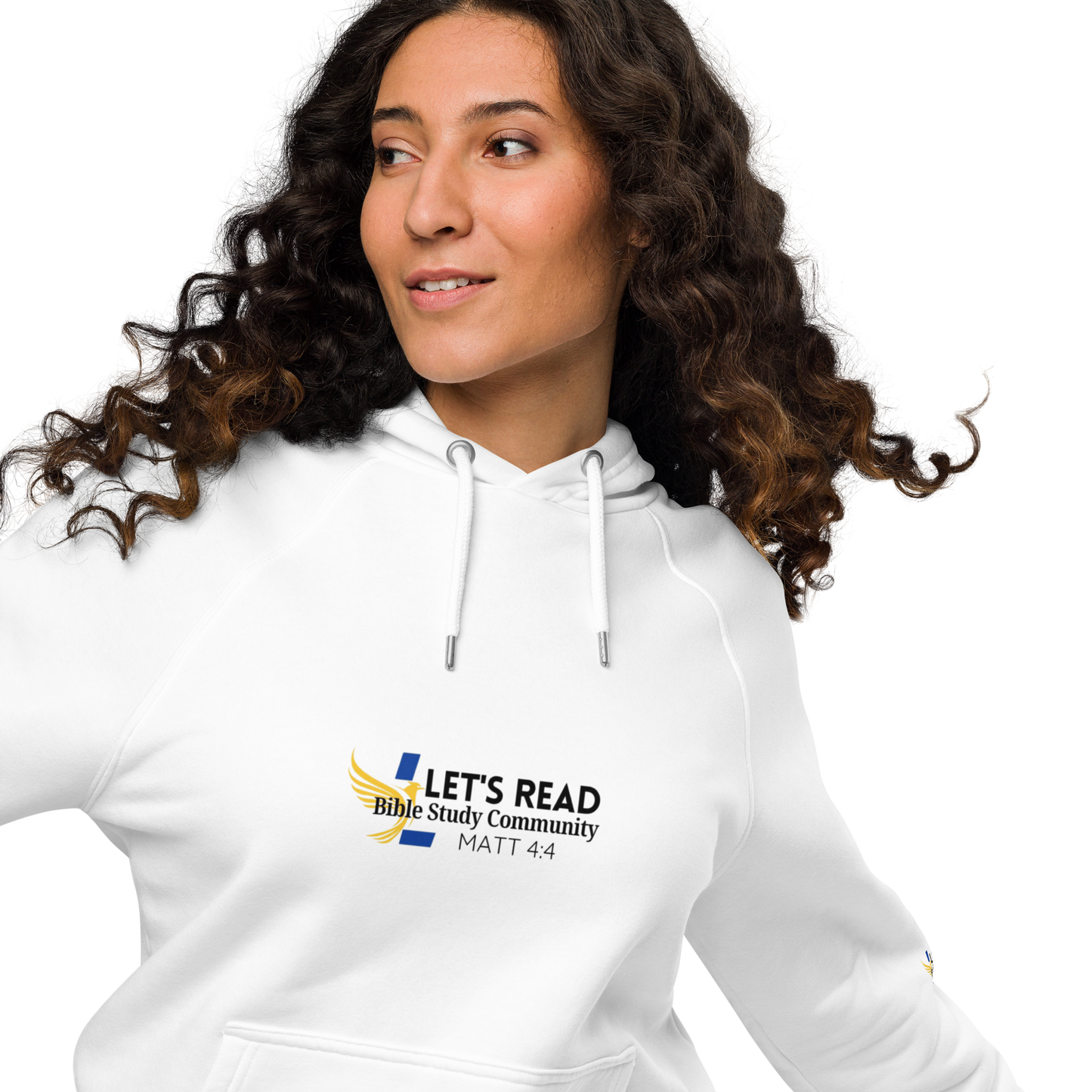 Unisex eco raglan hoodie