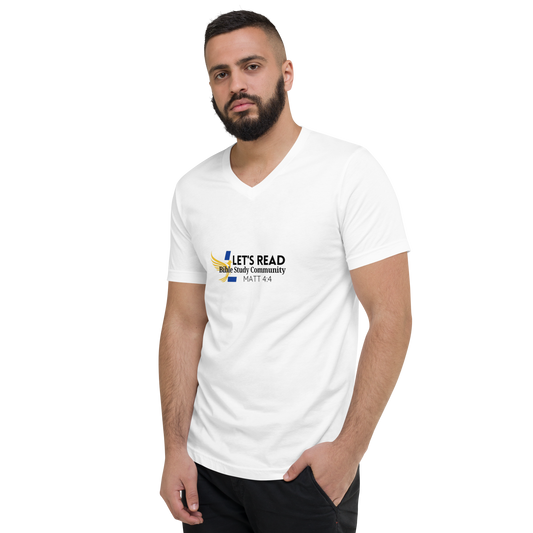 Unisex Short Sleeve V-Neck T-Shirt